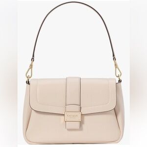 Kate Spade Nouveau Pebbled Leather Flap Shoulder Bag NWT $398 with dust bag